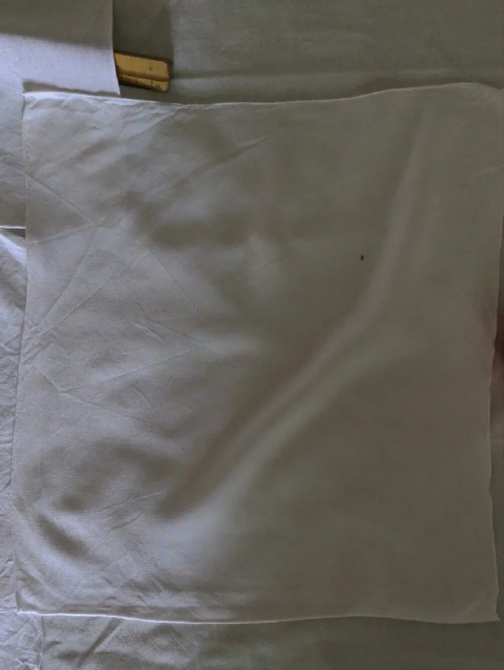 Vintage White Handkerchief Set Of 4- Classic Linen Look